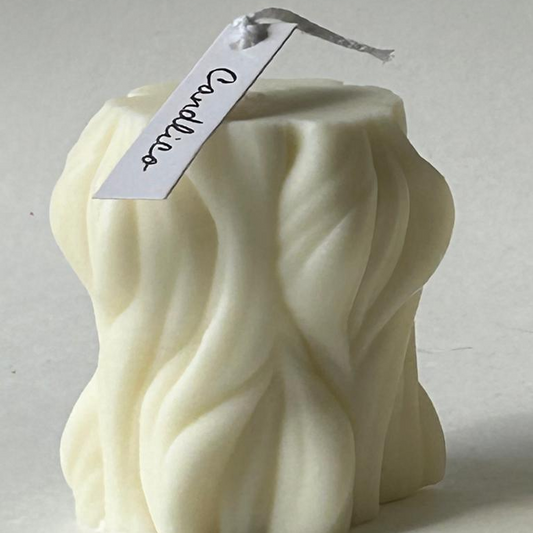 Wavy Sculpture Candle