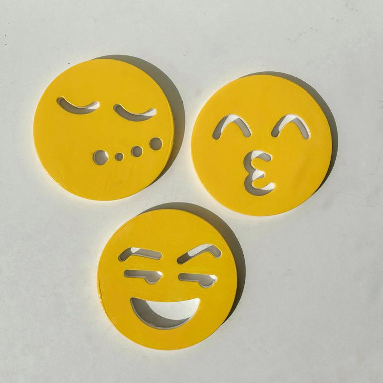 Smiley Coaster