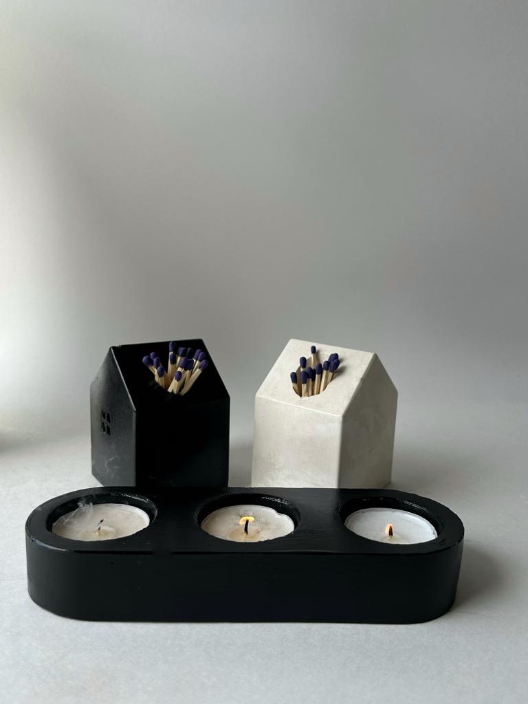 Home Flame Matchstick Holder