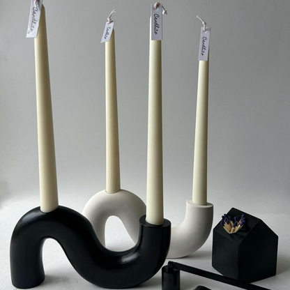 Organic Wave Candle Stand