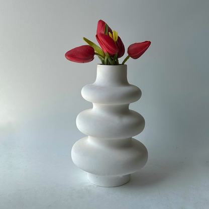 Triple Curved Vase