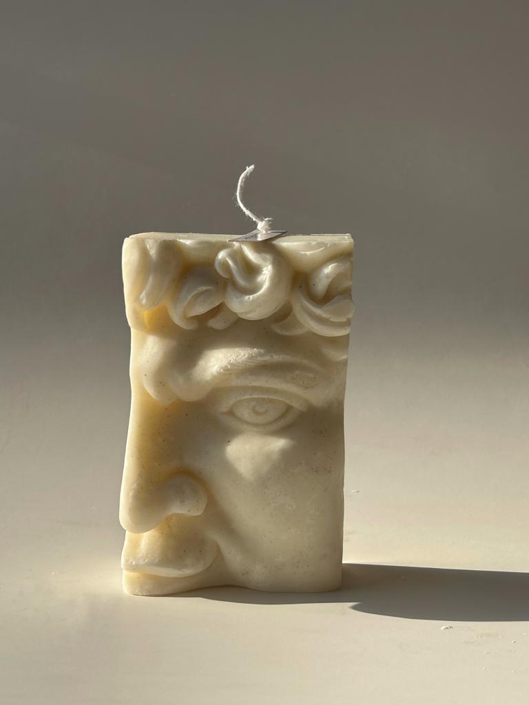 David Sculpture Candle