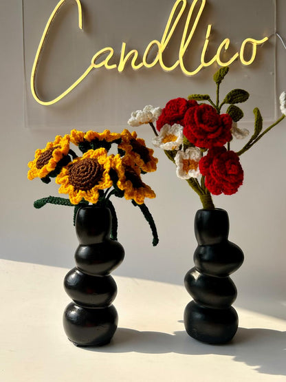 Sunflower Overdose - Crochet Bouquet