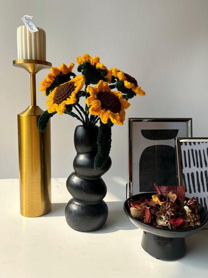 Sunflower Overdose - Crochet Bouquet
