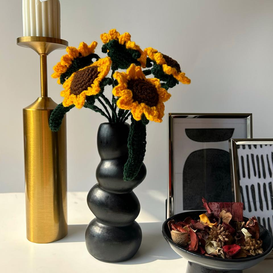 Sunflower Overdose - Crochet Bouquet