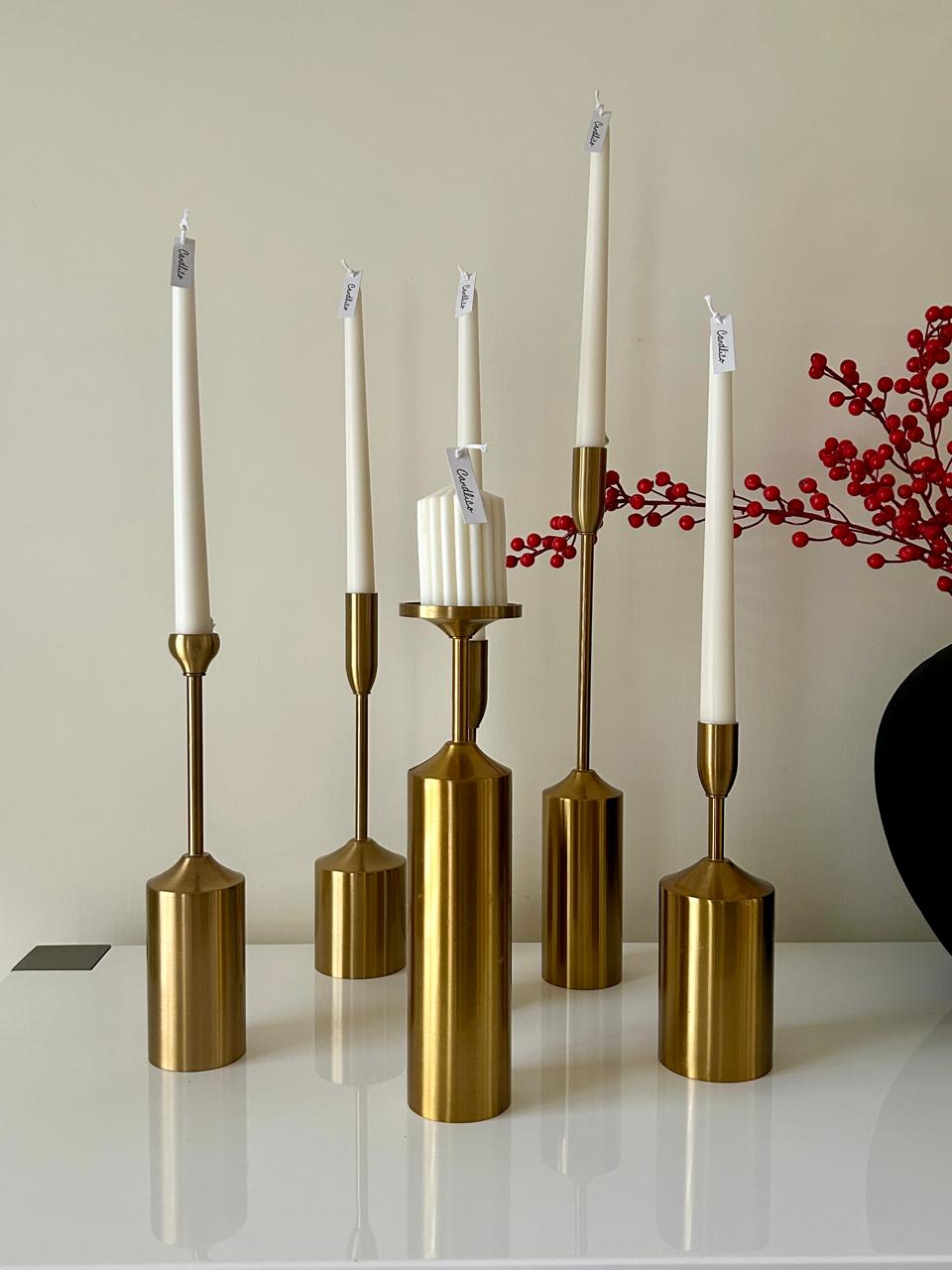 Classic Metal Candle Stands