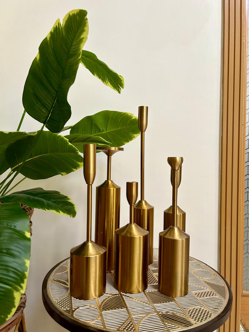 Classic Metal Candle Stands