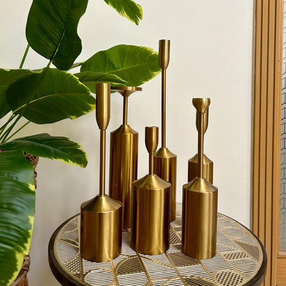 Classic Metal Candle Stands