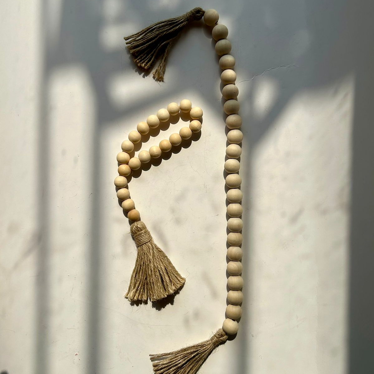 Wooden Bead Garland
