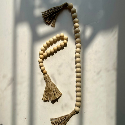 Wooden Bead Garland