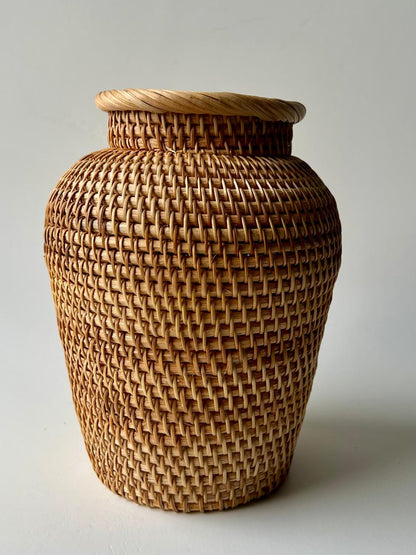 Rattan Woven Vase