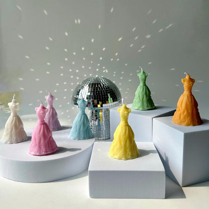 Bridal Dress Candle