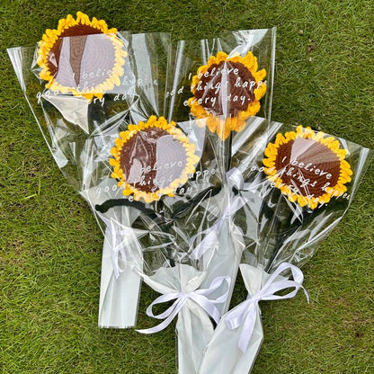 Large Sunflower Delight - Crochet Flower