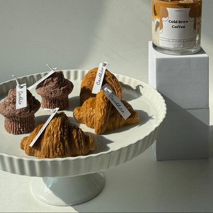 Cocoa Delight Muffin Candle