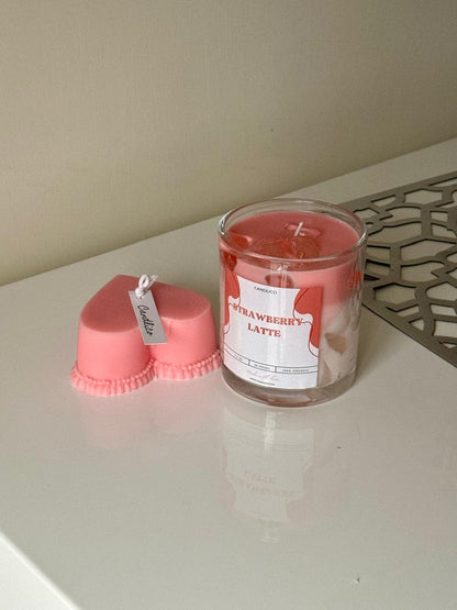 Strawberry Latte - Scented Candle