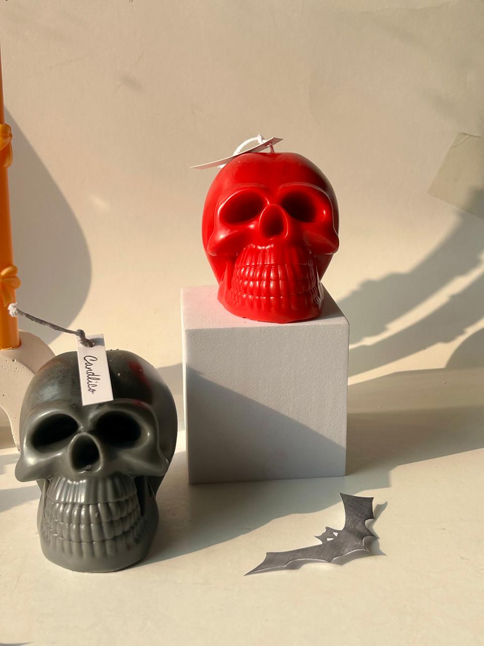 Skullfire Candle