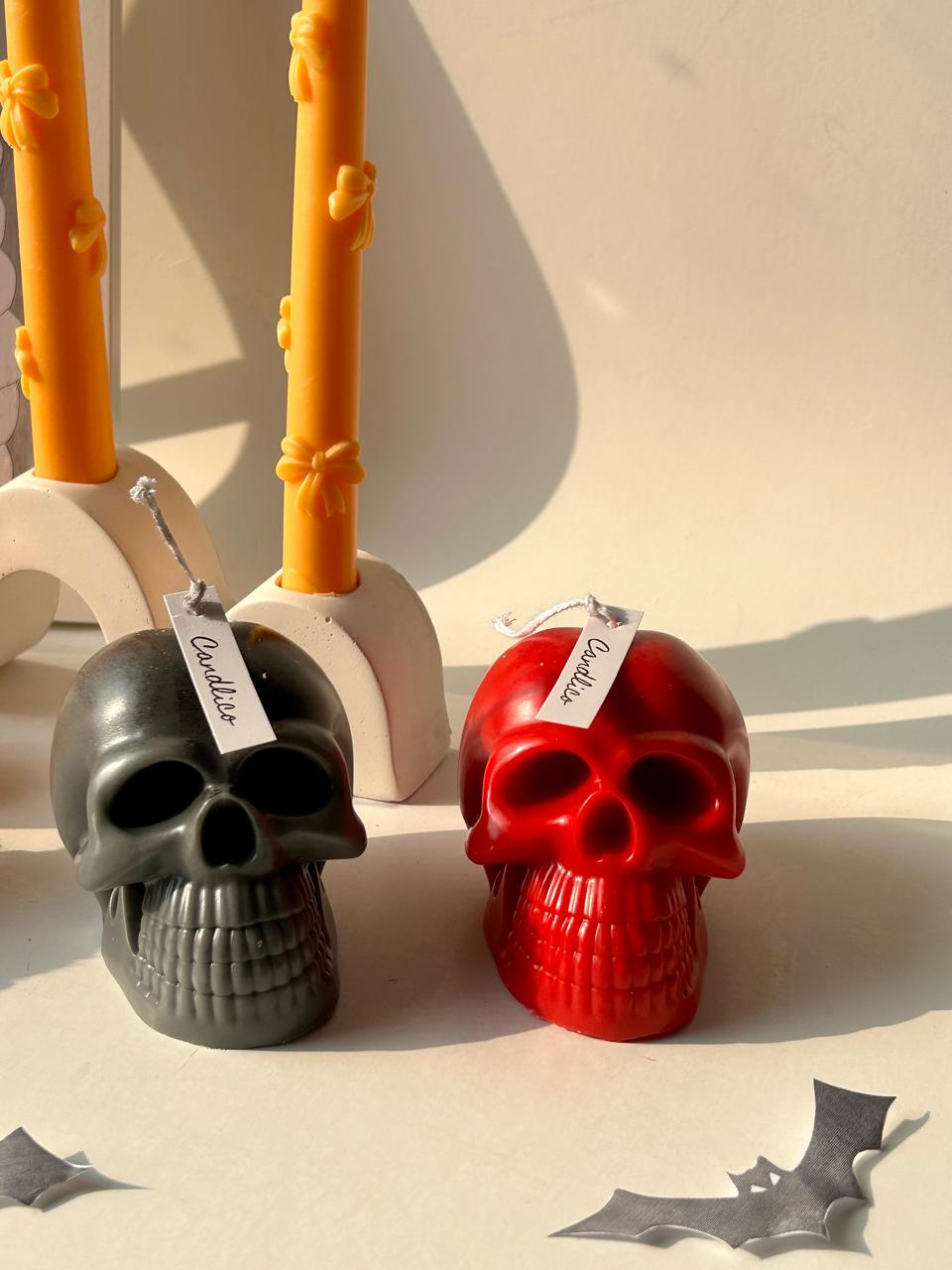 Skullfire Candle