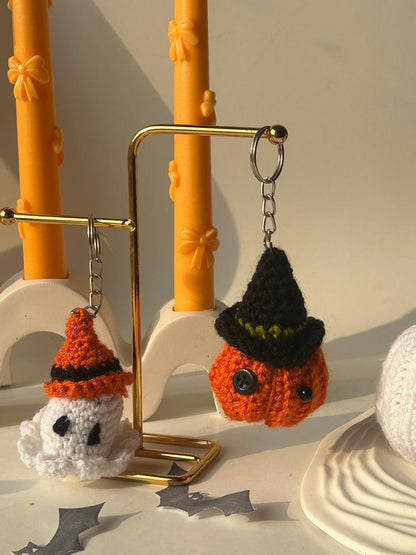 Spooky Crochet Keychain