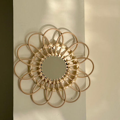 Hand Woven Wall Mirror
