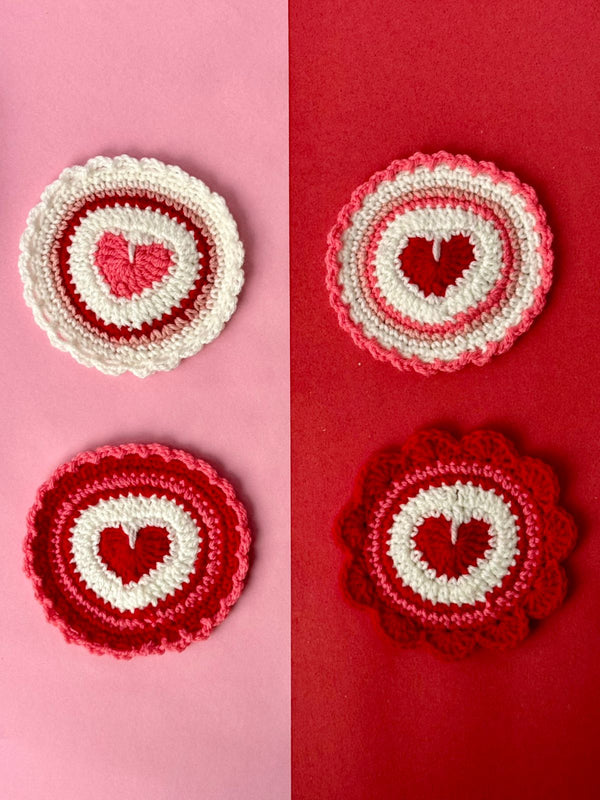 HeartStitch Coasters