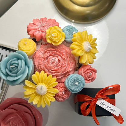 Candle Bouquet - Cotton Cloud