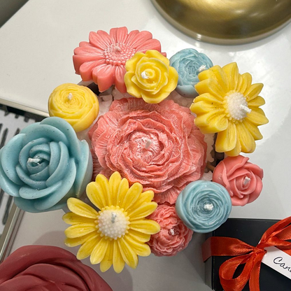 Candle Bouquet - Cotton Cloud