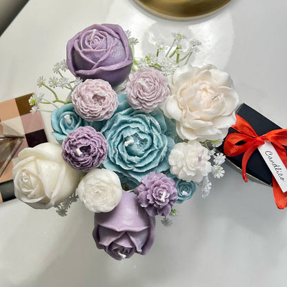 Candle Bouquet - Petal Breeze