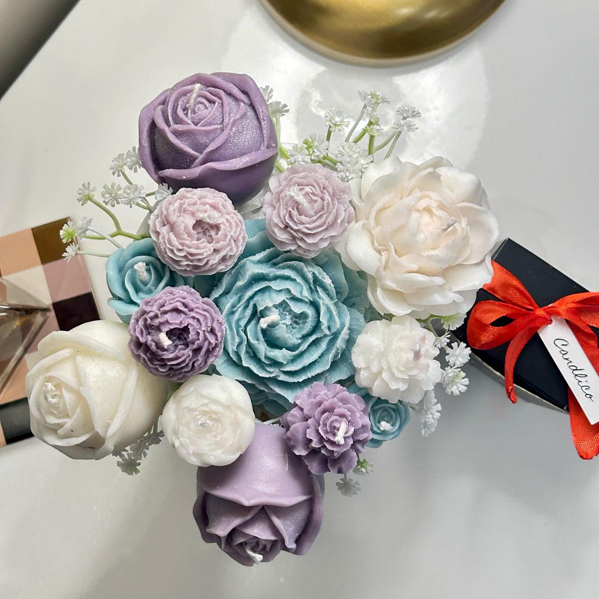 Candle Bouquet - Petal Breeze