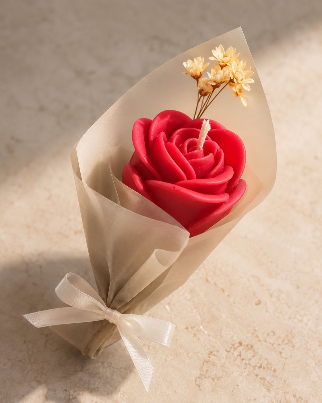 The Rose Cone Candles