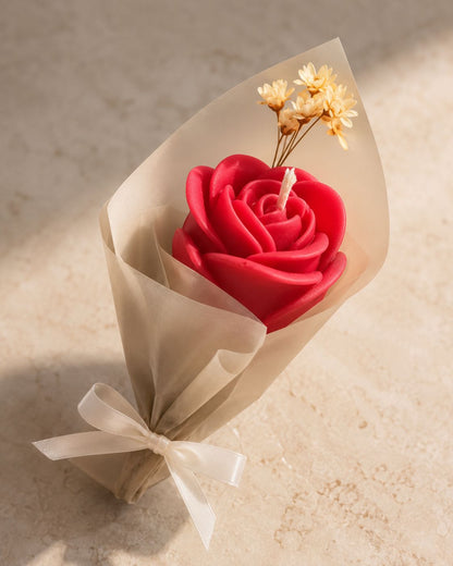 The Rose Cone Candles