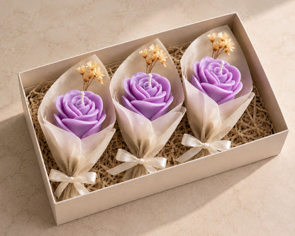 The Rose Cone Candles