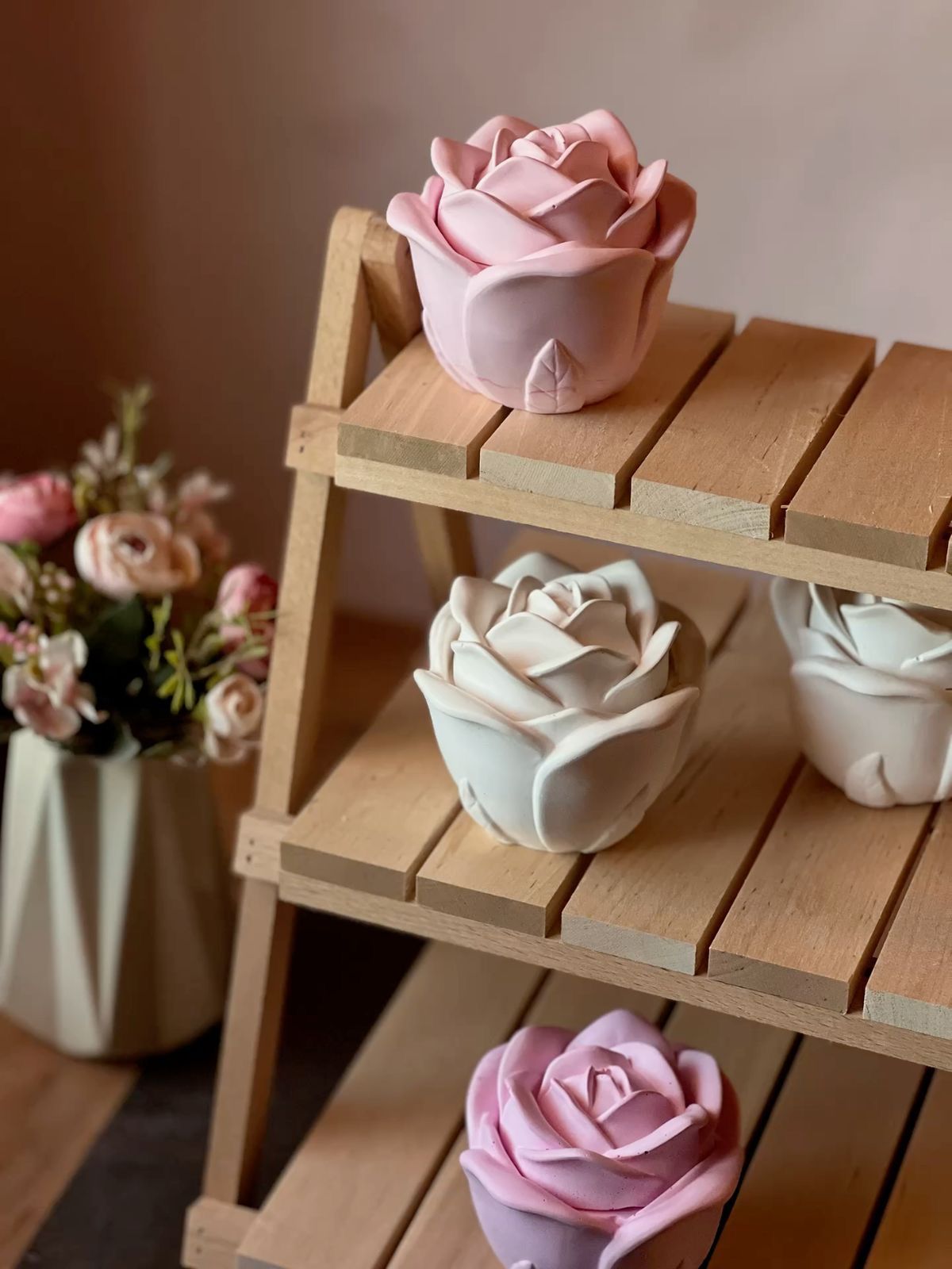 Rose Jar Decor