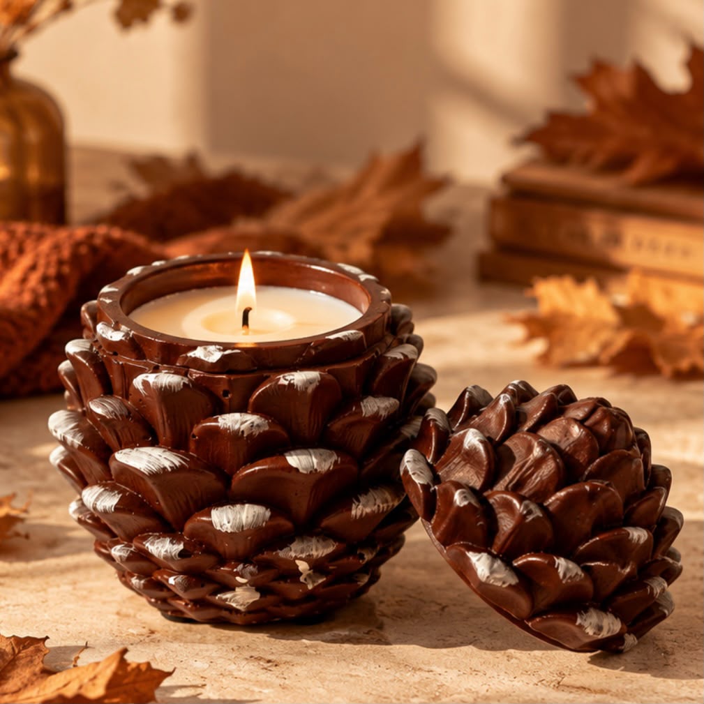 Pine Cone Jar