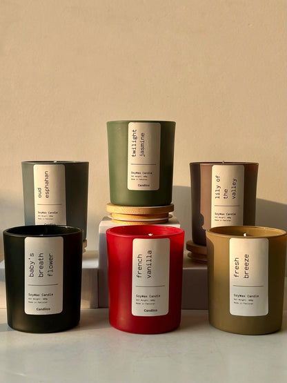 Pastel Glow Candles Series