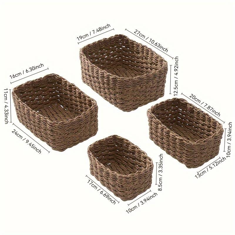 Rope Storage Baskets (Set of 4)