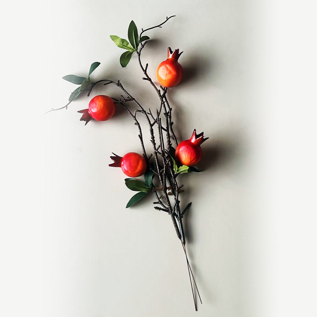 Artificial Pomegranate Branch Stem