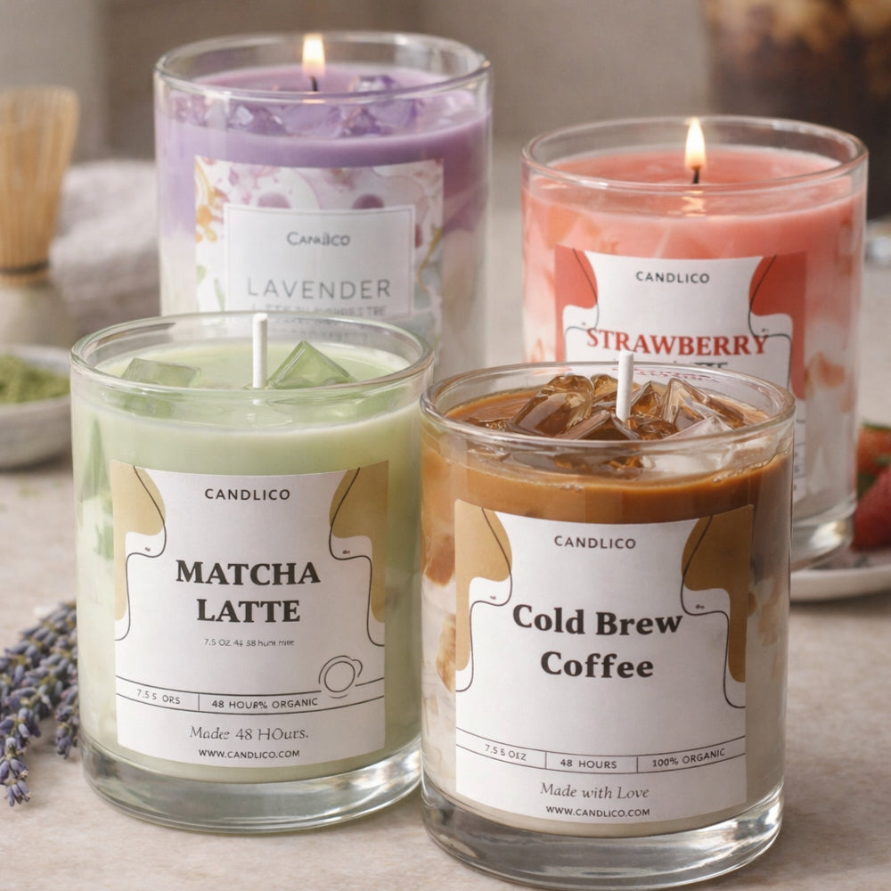 Scented Coffee Candles - Barista Collection