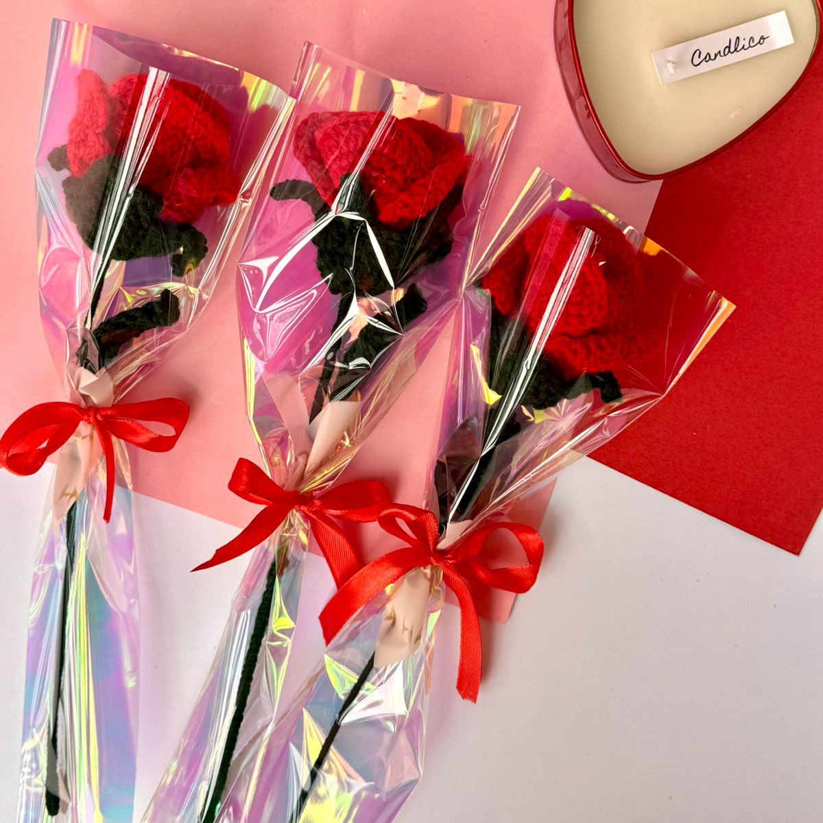 Roselle Crochet Rose Flower