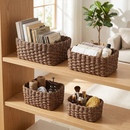 Rope Storage Baskets (Set of 4)