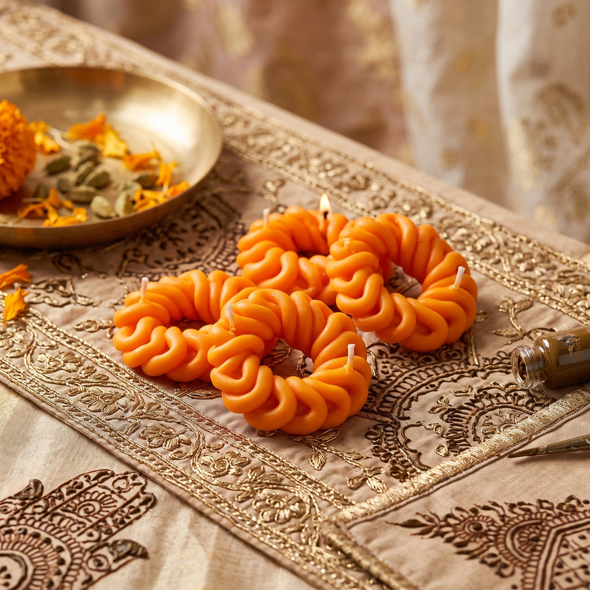 Jalebi Candle
