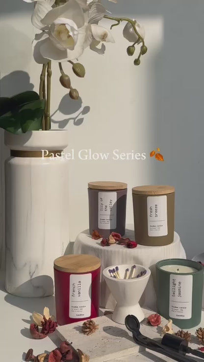 Pastel Glow Candles Series