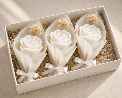 The Rose Cone Candles